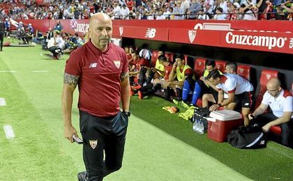 Jorge Sampaoli ha firmado excelentes registros hasta el momento en el Sánchez Pizjuán. Jorge Sampaoli ha firmado excelentes registros hasta el momento en el Sánchez Pizjuán.