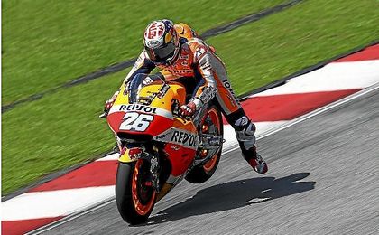 Pedrosa tiene que regresar a España para ser intervenido quirúrgicamente. Pedrosa tiene que regresar a España para ser intervenido quirúrgicamente.