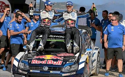 Ogier ha igualado los cuatro títulos obtenidos por los finlandeses Juha Kannkunen y Tommi Makinen. Ogier ha igualado los cuatro títulos obtenidos por los finlandeses Juha Kannkunen y Tommi Makinen.