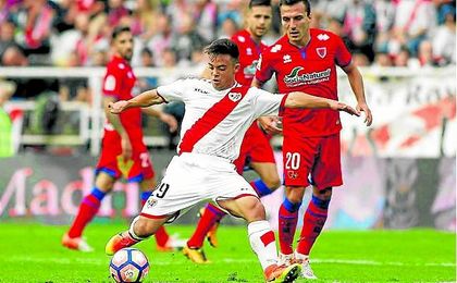 Fran Beltrán se ha hecho un hueco en el Rayo Vallecano. Fran Beltrán se ha hecho un hueco en el Rayo Vallecano.
