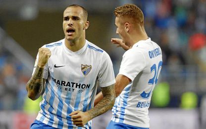3-2. El Málaga remonta y logra una victoria agónica 3-2. El Málaga remonta y logra una victoria agónica