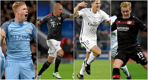 El City, el Bayern, el PSG y el Leverkusen son, ahora mismo, segundos de grupo. El City, el Bayern, el PSG y el Leverkusen son, ahora mismo, segundos de grupo.