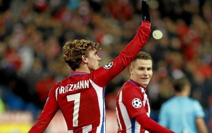 Griezmann fue protagonista en el Atlético. Griezmann fue protagonista en el Atlético.