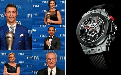 Los relojes iban a ser entregados a los ganadores de los premios. Los relojes iban a ser entregados a los ganadores de los premios.