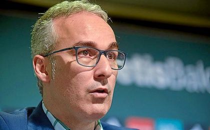 Miguel Torrecilla, durante una rueda de prensa. Miguel Torrecilla, durante una rueda de prensa.