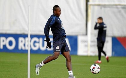 El colombiano Marlos Moreno, descartado para la cita con el Betis El colombiano Marlos Moreno, descartado para la cita con el Betis