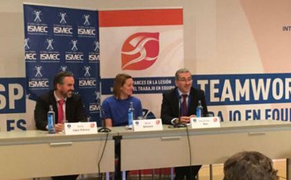 Comparecencia de Mireia Belmonte en el Foro Mundial de Medicina Deportiva. Comparecencia de Mireia Belmonte en el Foro Mundial de Medicina Deportiva.
