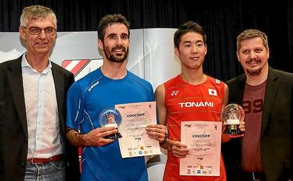 Pablo Abián, subcampeón del Open de Austria de bádminton Pablo Abián, subcampeón del Open de Austria de bádminton
