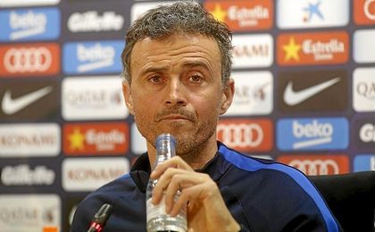 Luis Enrique anuncia su adiós del Barça Luis Enrique anuncia su adiós del Barça