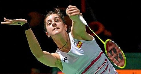 Carolina Marín renuncia a la final por unas molestias físicas Carolina Marín renuncia a la final por unas molestias físicas