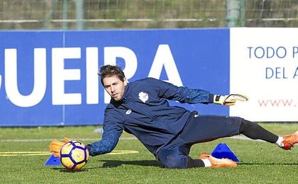 Lux resalta la importancia del derbi. Lux resalta la importancia del derbi.
