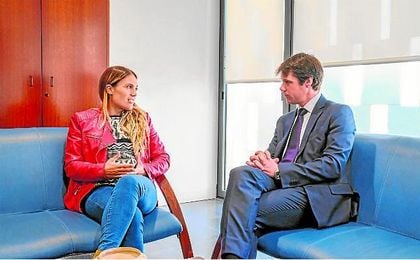David Guevara: "Blanca Manchón es un referente para la mujer" David Guevara: "Blanca Manchón es un referente para la mujer"
