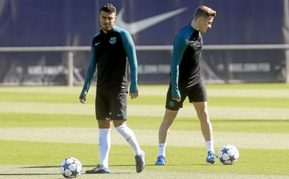 La enfermería da buenas noticias a Luis Enrique La enfermería da buenas noticias a Luis Enrique
