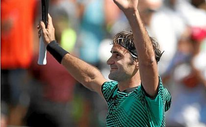 Roger Federer: "Esto prosigue mi regreso de cuento de hadas" Roger Federer: "Esto prosigue mi regreso de cuento de hadas"