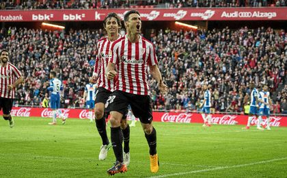 Aduriz ya lleva 102 goles con el Athletic. Aduriz ya lleva 102 goles con el Athletic.