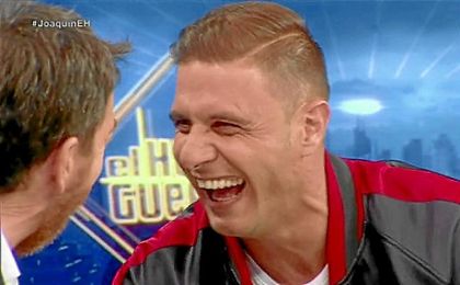 Joaquín, durante su aparición en ´El Hormiguero´, de Antena 3. Joaquín, durante su aparición en ´El Hormiguero´, de Antena 3.