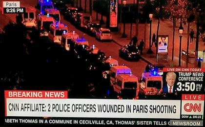 Muere un policía y otro resulta herido en un tiroteo en París Muere un policía y otro resulta herido en un tiroteo en París