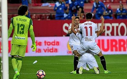 El Sevilla no tuvo rival. El Sevilla no tuvo rival.