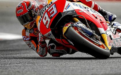Márquez se hizo con la pole. Márquez se hizo con la pole.