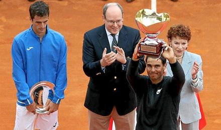 Nadal guarda su mejor tenis para ganar por décima vez Montecarlo Nadal guarda su mejor tenis para ganar por décima vez Montecarlo