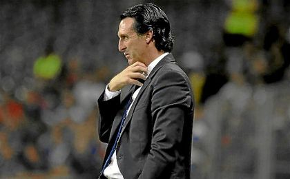 Unai Emery, esta temporada al frente del PSG. Unai Emery, esta temporada al frente del PSG.