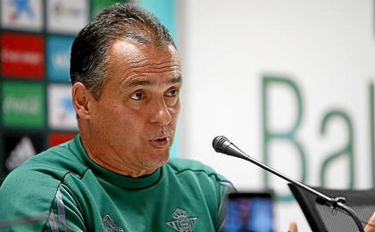 Alexis, en la rueda de prensa de hoy. Alexis, en la rueda de prensa de hoy.