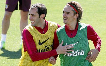 Godín es baja y Griezmann, el crack. Godín es baja y Griezmann, el crack.