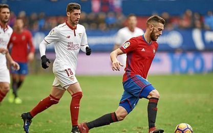 El Osasuna quiere acabar con su mala racha en el Pizjuán. El Osasuna quiere acabar con su mala racha en el Pizjuán.
