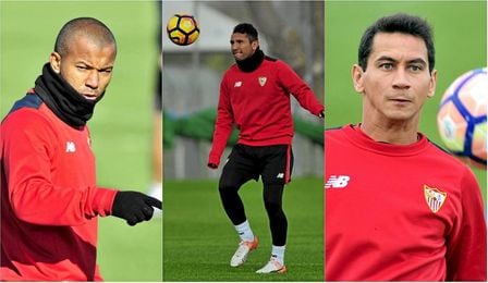 Mariano, Montoya y Ganso son los tres extracomunitarios. Mariano, Montoya y Ganso son los tres extracomunitarios.