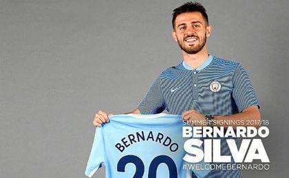 Bernardo Silva posa como citizen. Bernardo Silva posa como citizen.