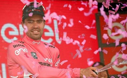 El primer holandés que gana el Giro. El primer holandés que gana el Giro.