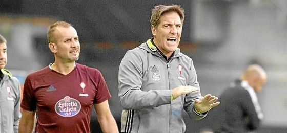 Berizzo, en un partido de la temporada pasada con el Celta. Berizzo, en un partido de la temporada pasada con el Celta.