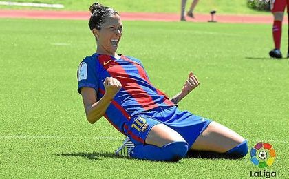 Jenni Hermoso hizo dos de los cuatro goles azulgranas. Jenni Hermoso hizo dos de los cuatro goles azulgranas.