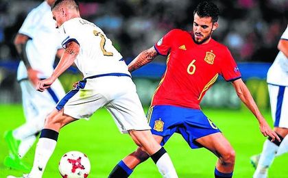 El canterano verdiblanco está centrado en la final de mañana. El canterano verdiblanco está centrado en la final de mañana.