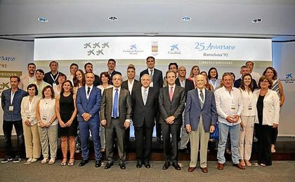 La Fundación la Caixa y el COE reúnen a los medallistas de Barcelona '92 La Fundación la Caixa y el COE reúnen a los medallistas de Barcelona '92