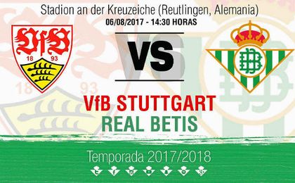 El Betis jugará contra el Stuttgart el próximo 6 de agosto El Betis jugará contra el Stuttgart el próximo 6 de agosto
