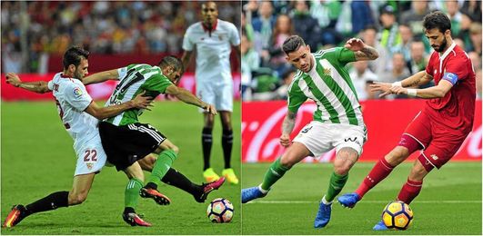 Los derbis Sevilla-Betis y Betis-Sevilla, jornada 18 y 37 de Liga. Los derbis Sevilla-Betis y Betis-Sevilla, jornada 18 y 37 de Liga.