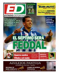 La portada de ESTADIO Deportivo de este sábado La portada de ESTADIO Deportivo de este sábado