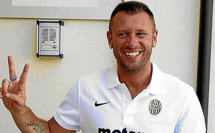 Antonio Cassano, delantero italiano. Antonio Cassano, delantero italiano.