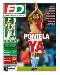 La portada del miércoles de ESTADIO Deportivo La portada del miércoles de ESTADIO Deportivo