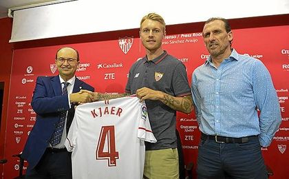El dinero del Sevilla por Kjaer puede volver a LaLiga El dinero del Sevilla por Kjaer puede volver a LaLiga