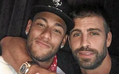 Piqué: "A la boda de Leo, Neymar ya vino como la idea de irse del Barcelona" Piqué: "A la boda de Leo, Neymar ya vino como la idea de irse del Barcelona"