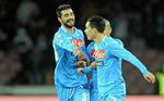 Callejón y Albiol, ante un sueño de Champions partenopeo