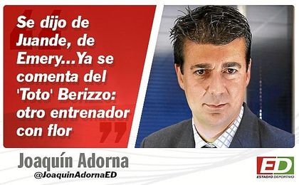 Berizzo, otro entrenador con flor Berizzo, otro entrenador con flor