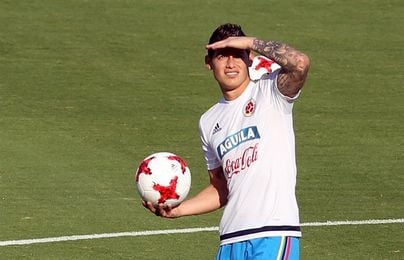 James se suma a la Selección Colombia con la mira puesta en Brasil James se suma a la Selección Colombia con la mira puesta en Brasil