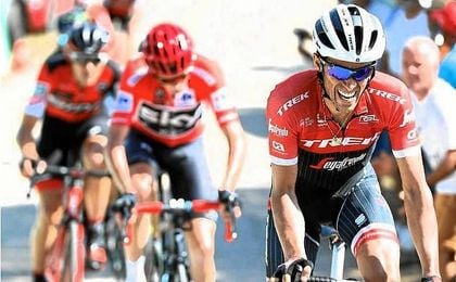 Contador: "He atacado porque había mucha gente en la cuerda floja" Contador: "He atacado porque había mucha gente en la cuerda floja"