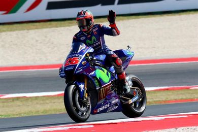 Viñales asegura que "la mentalidad tiene que ser ganadora" Viñales asegura que "la mentalidad tiene que ser ganadora"
