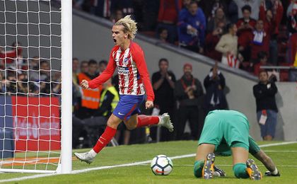 El tanto de Griezmann pasará a la historia colchonera. El tanto de Griezmann pasará a la historia colchonera.