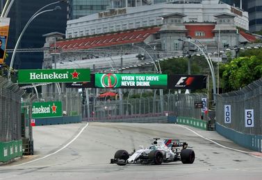 Massa, eliminado en la primera ronda de clasificación (Q1) en Singapur Massa, eliminado en la primera ronda de clasificación (Q1) en Singapur