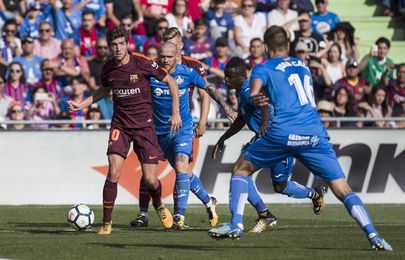 Sergio Mora: "En dos zarpazos nos ganó el Barcelona" Sergio Mora: "En dos zarpazos nos ganó el Barcelona"